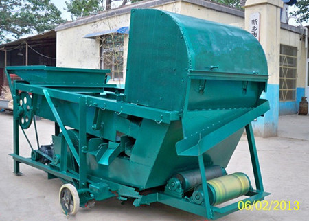 小型玉米清糧機(jī)(多功能清選拋糧機(jī))